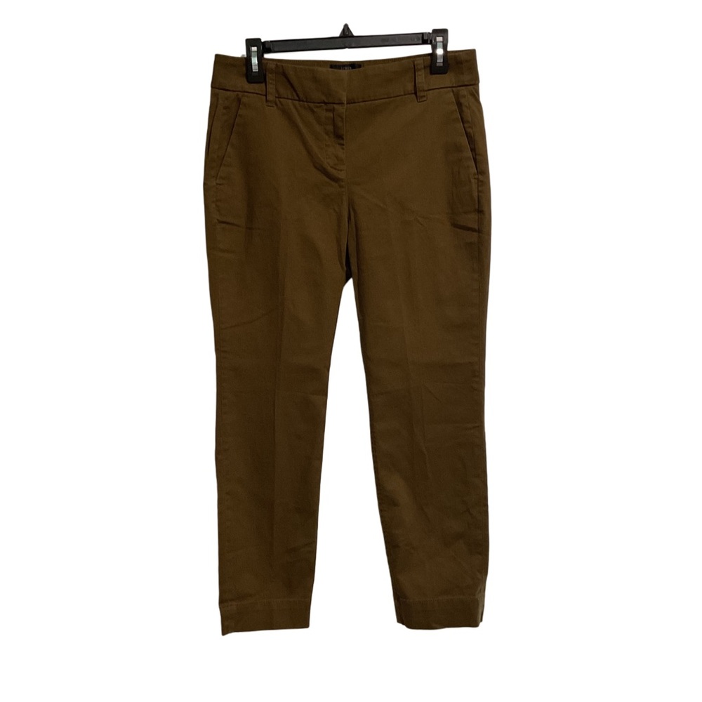 J. Crew Women’s Cameron Chino‎ Pants Brown Cropped